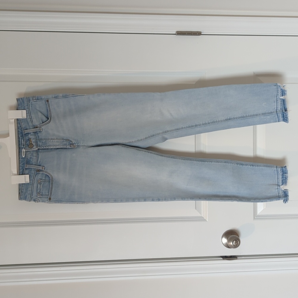 Old Navy Power Straight High Rise Jeans